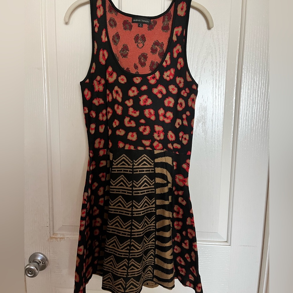 Jealous Tomato Animal print dress